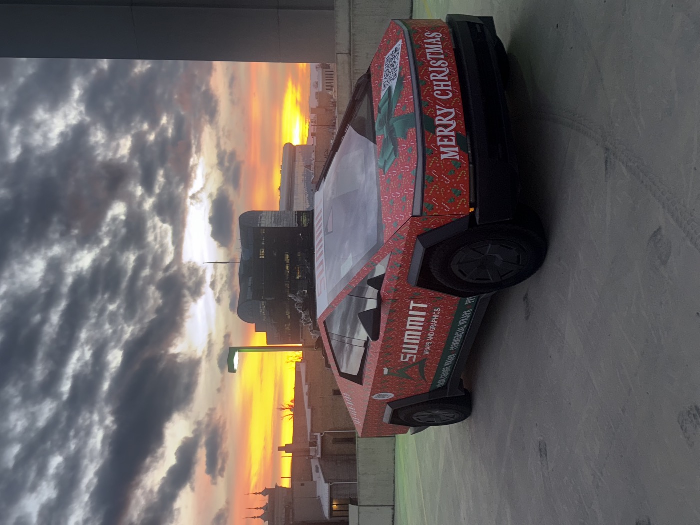 Cybertruck full vehicle wrap — Summit Wraps Utah
