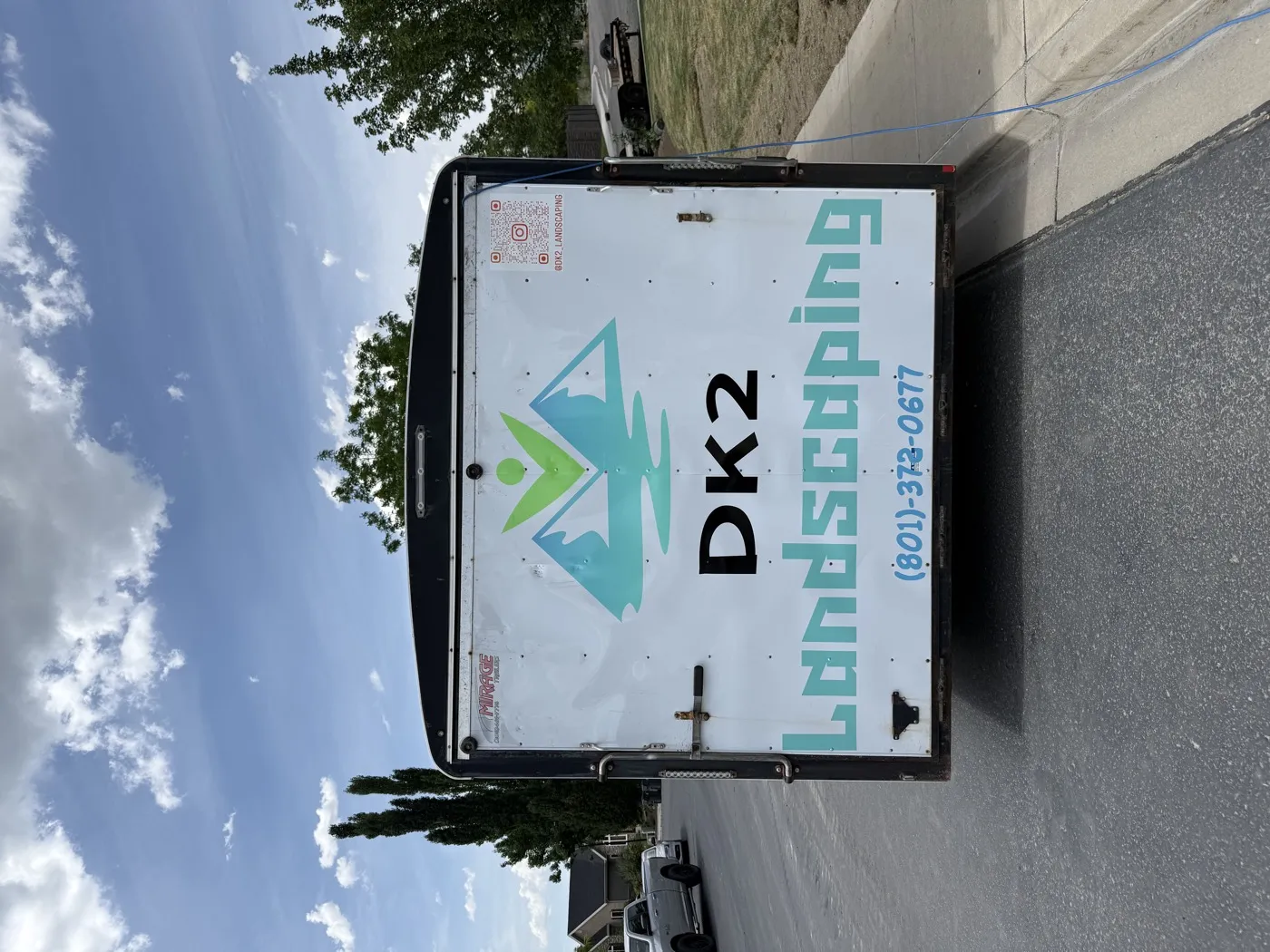Commercial trailer wrap installed by Summit Wraps in Utah
