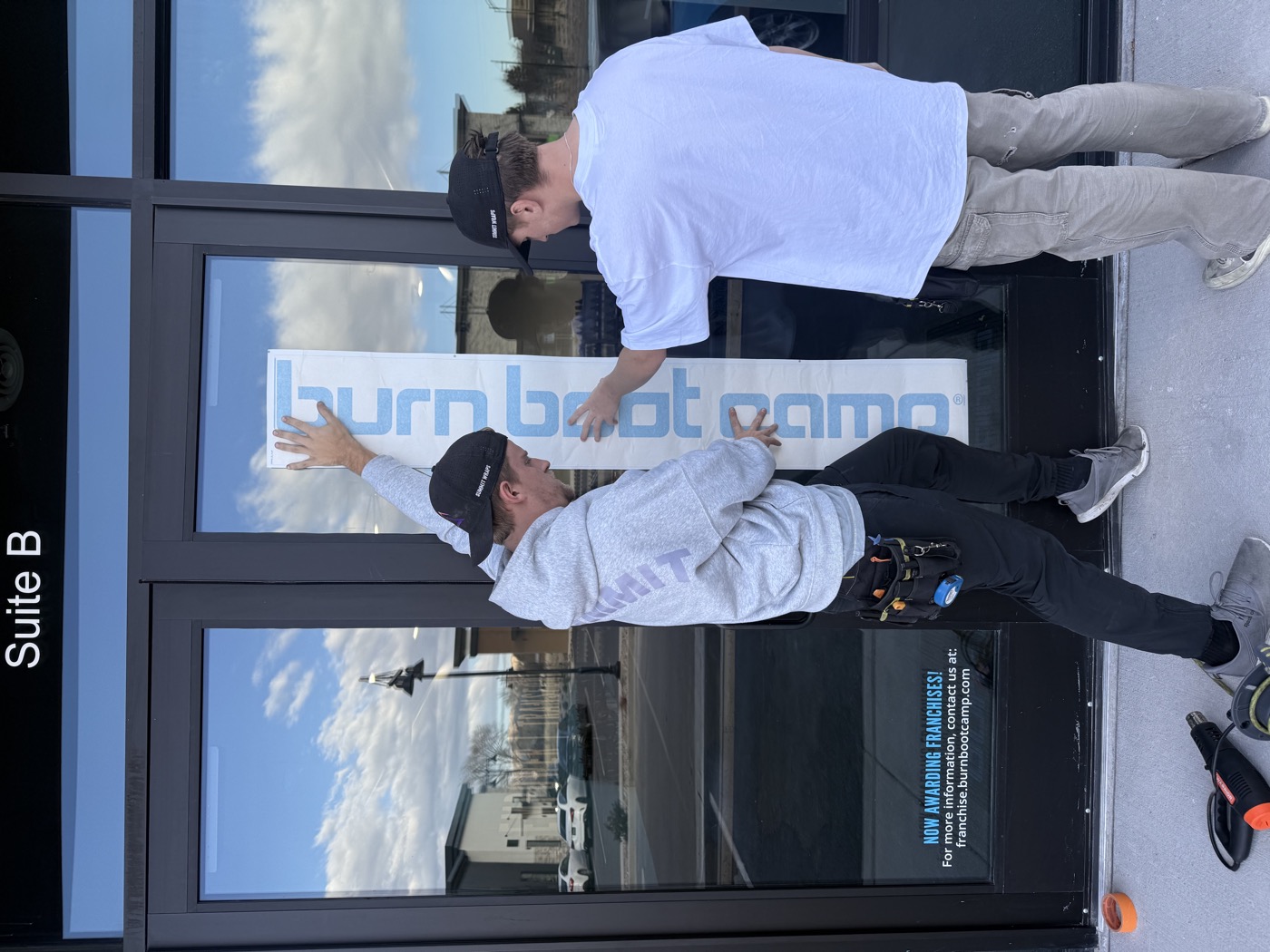 Large format custom wall mural for Utah business — Summit Wraps